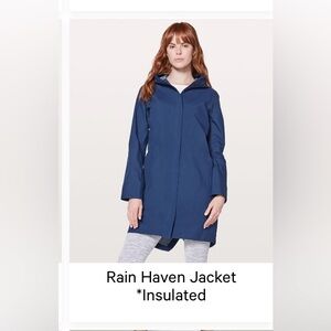 Lululemon rain jacket size 4